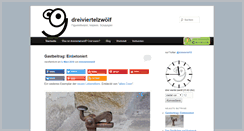 Desktop Screenshot of dreiviertelzwoelf.com