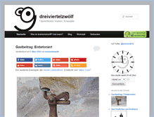 Tablet Screenshot of dreiviertelzwoelf.com